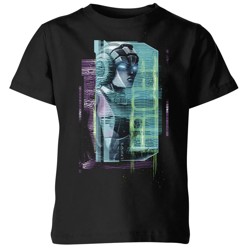 Transformers Arcee Glitch Kids' T-Shirt - Zwart - 98/104 (3-4 jaar) Afbeelding 1
