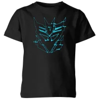 Transformers Decepticon Glitch Kids' T-Shirt - Zwart