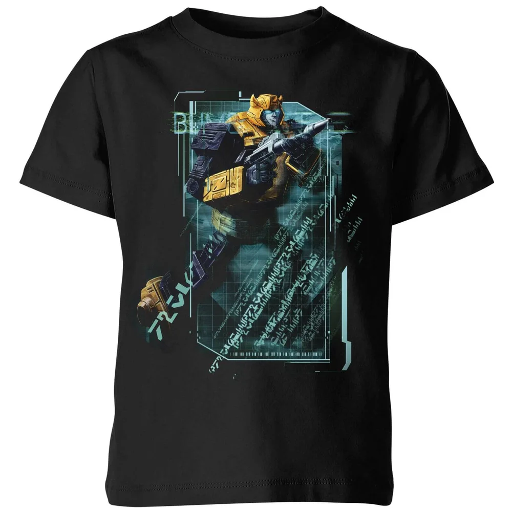 Transformers Bumble Bee Tech Kids' T-Shirt - Zwart - 98/104 (3-4 jaar) Afbeelding 1