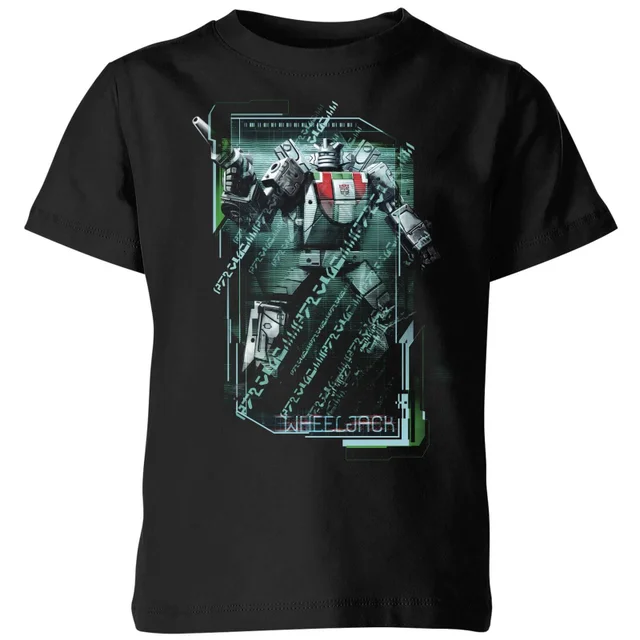 Transformers Wheeljack Tech Kids' T-Shirt - Zwart