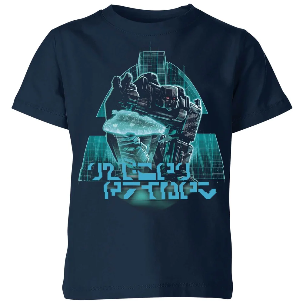 Transformers Megatrons Rage Kids' T-Shirt - Blauw - 98/104 (3-4 jaar) Afbeelding 1