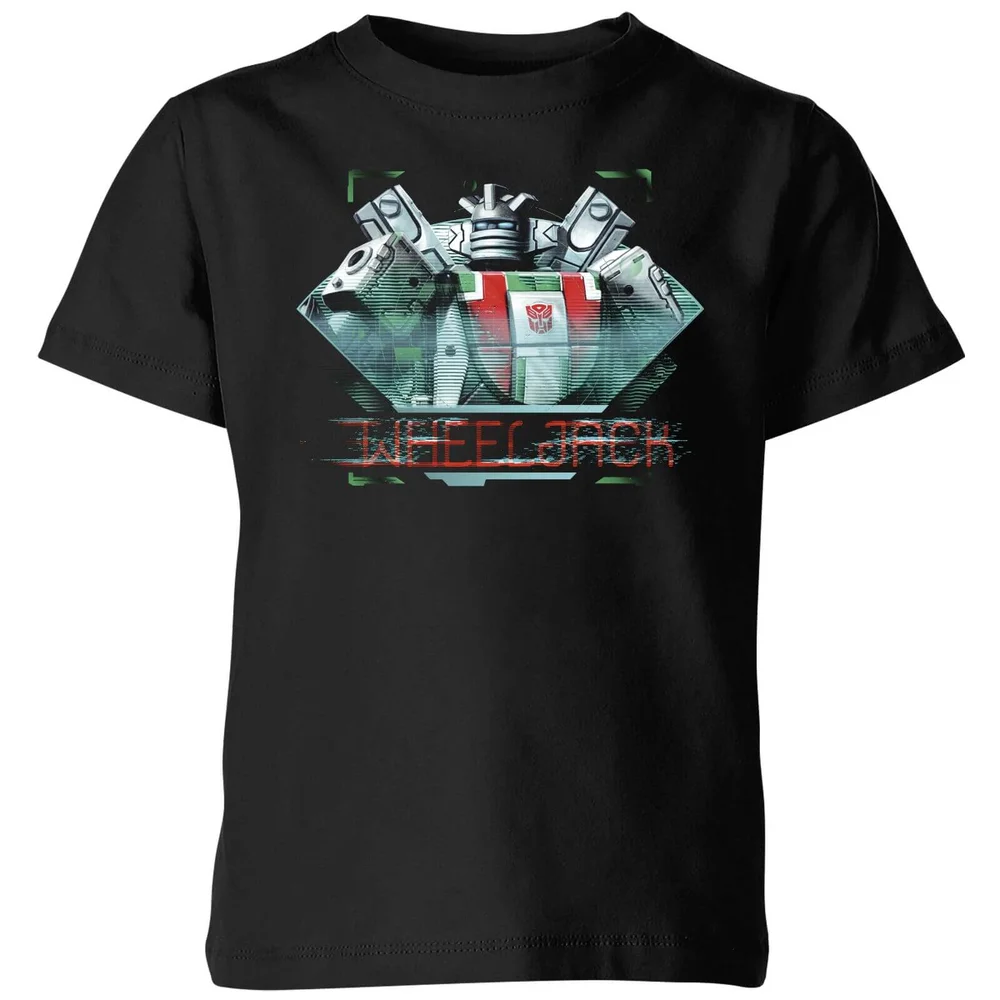 Transformers Wheeljack Glitch Kids' T-Shirt - Zwart - 98/104 (3-4 jaar) Afbeelding 1