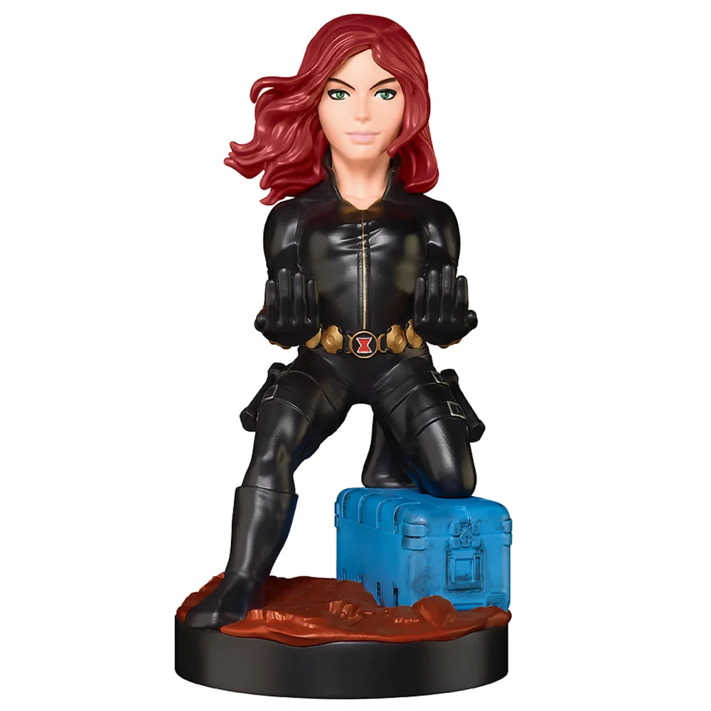 Marvel Gameverse verzamelbare Black Widow 20 cm Kabel Guy Controller en Smartphone Stand Afbeelding 1