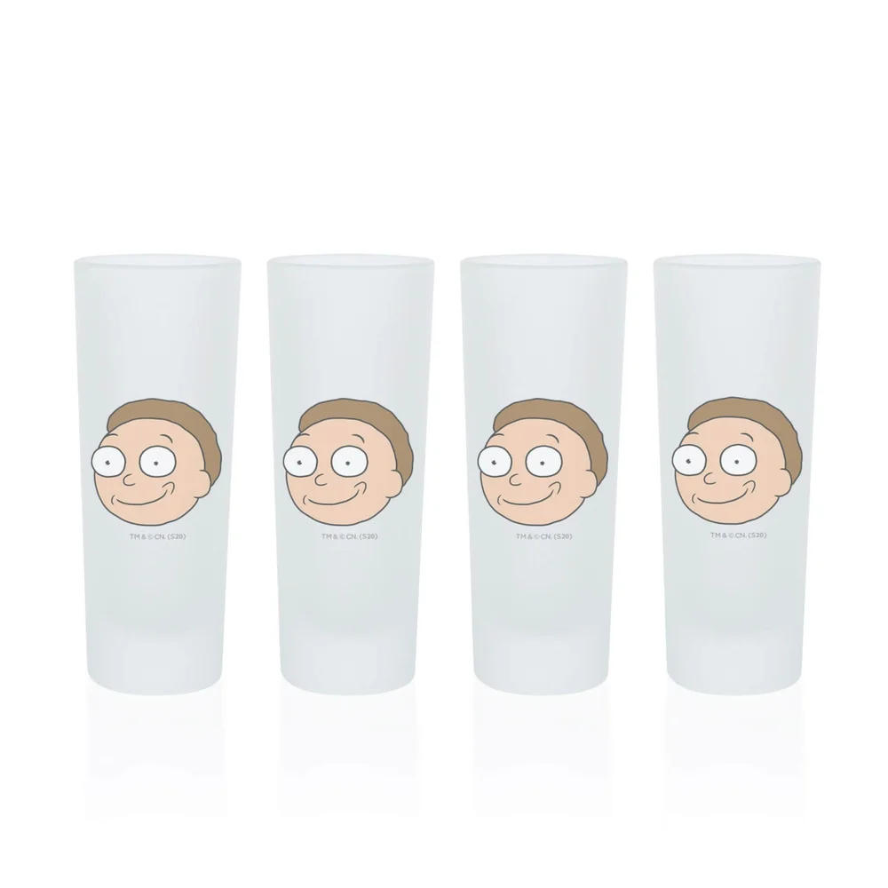 Morty Shot Glasses - Set of 4 Afbeelding 1