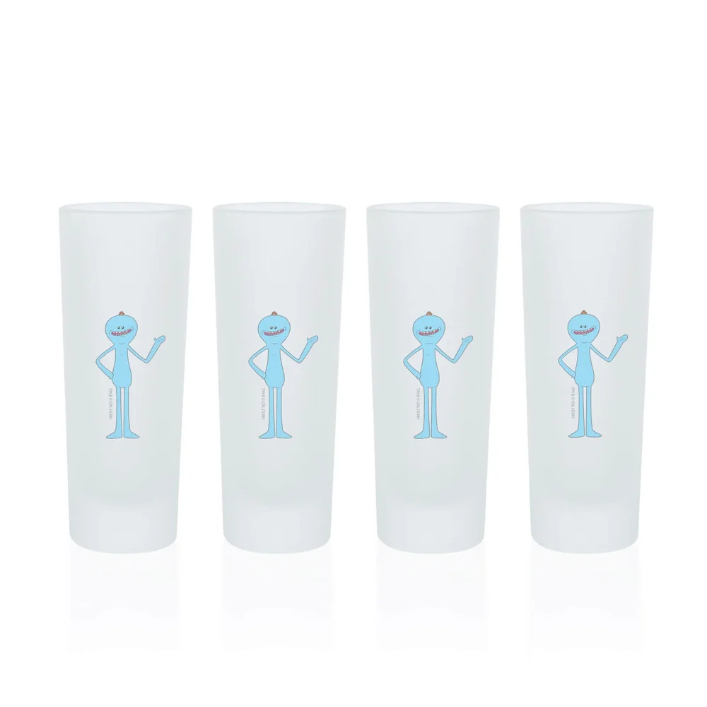 Mr Meeseeks Shot Glasses - Set of 4 Afbeelding 1