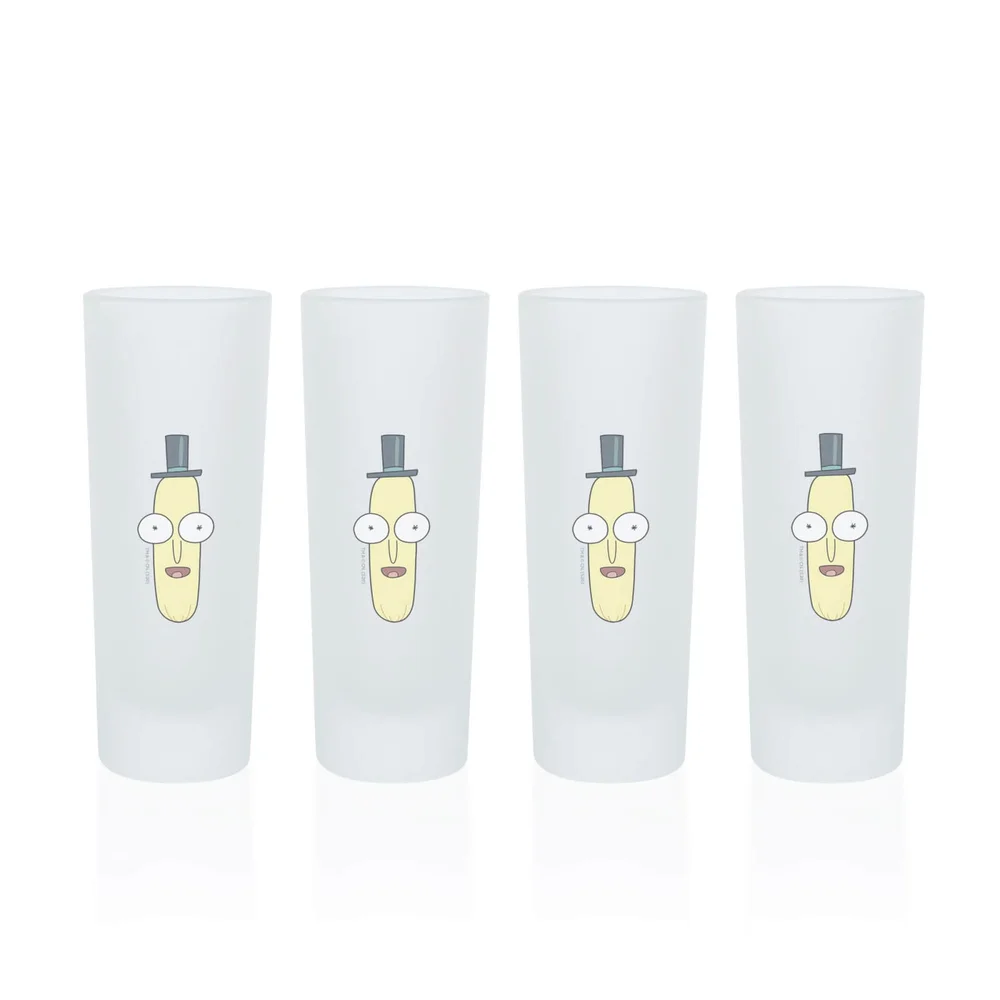 Mr Poopy Butthole Shot Glasses - Set of 4 Afbeelding 1