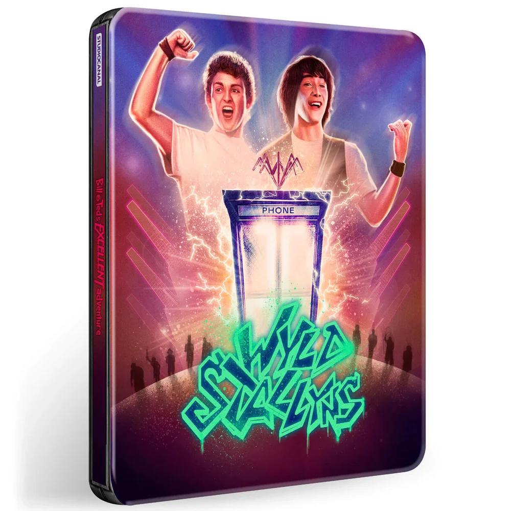 Bill & Ted's Excellent Adventure - 4K Ultra HD Zavvi Exclusief Steelbook (Inclusief 2D Blu-ray) Afbeelding 1