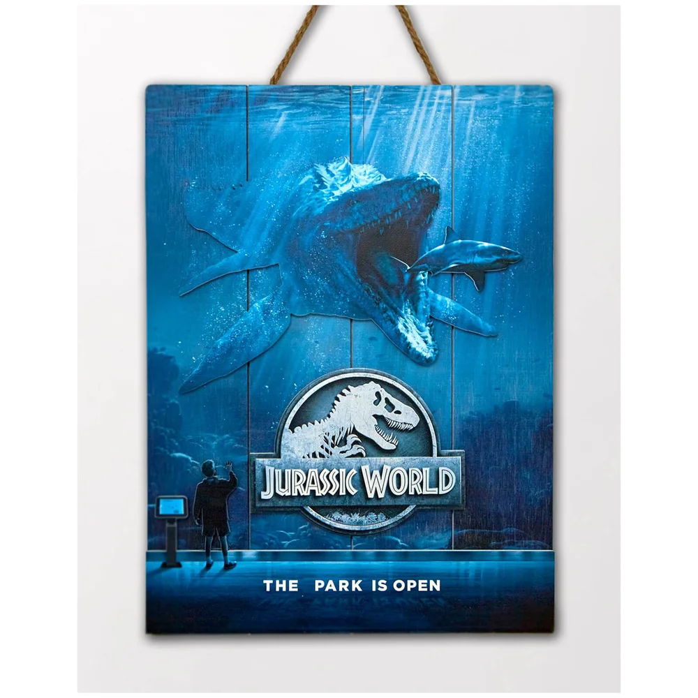 Arts Collector Jurassic World Het park is open WoodArts 3D Print Afbeelding 1