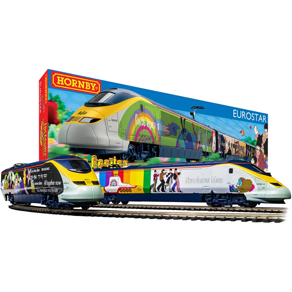 Eurostar Gele Onderzeeër Model Trein Set Afbeelding 1