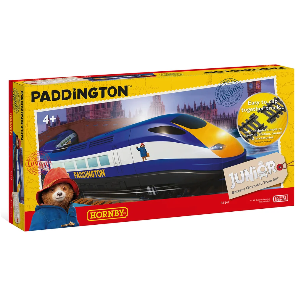 Junior Beertje Paddington Model Trein Set Afbeelding 1