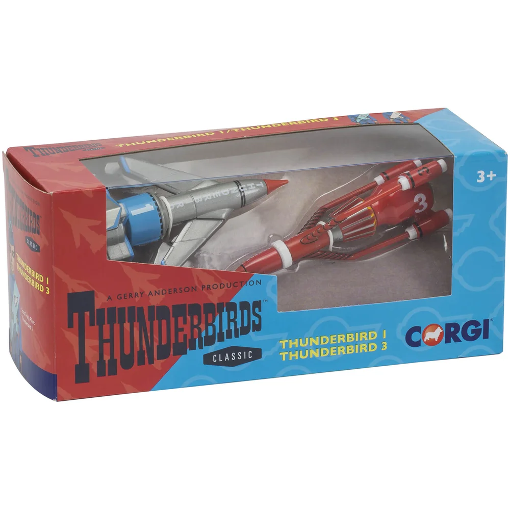 Thunderbirds TB1 en TB3 modelset Afbeelding 1