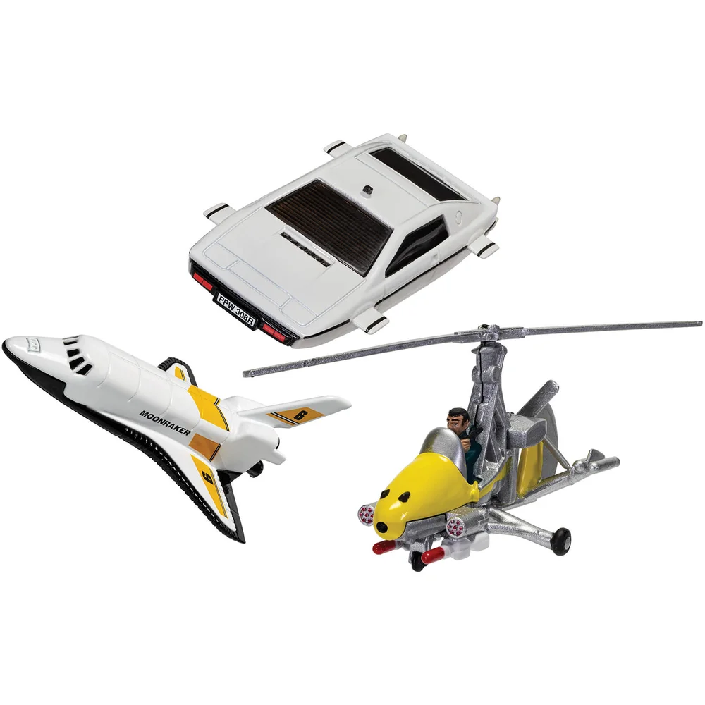 James Bond Collection (Space Shuttle, Little Nellie, Lotus Esprit) Model Set Afbeelding 1