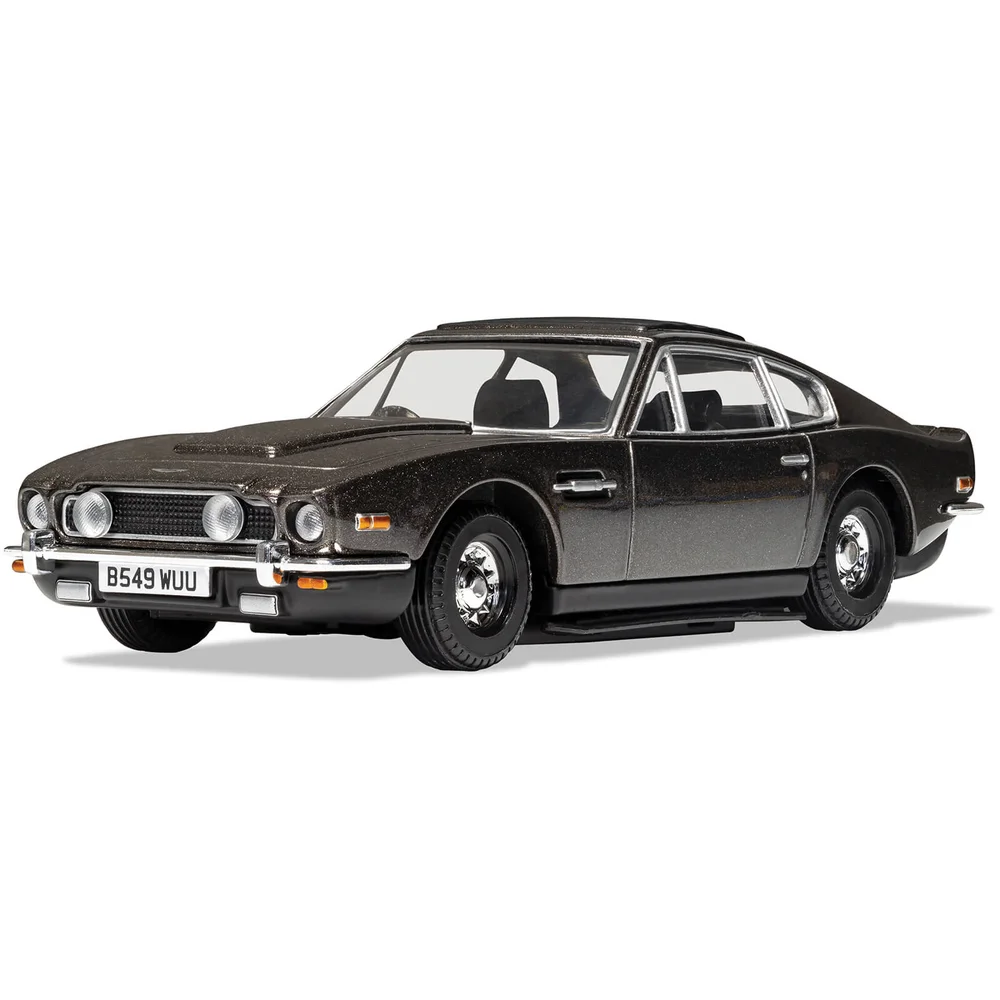 James Bond Aston Martin V8 Vantage 'No Time To Die' Model Set - Scale 1:36 Afbeelding 1