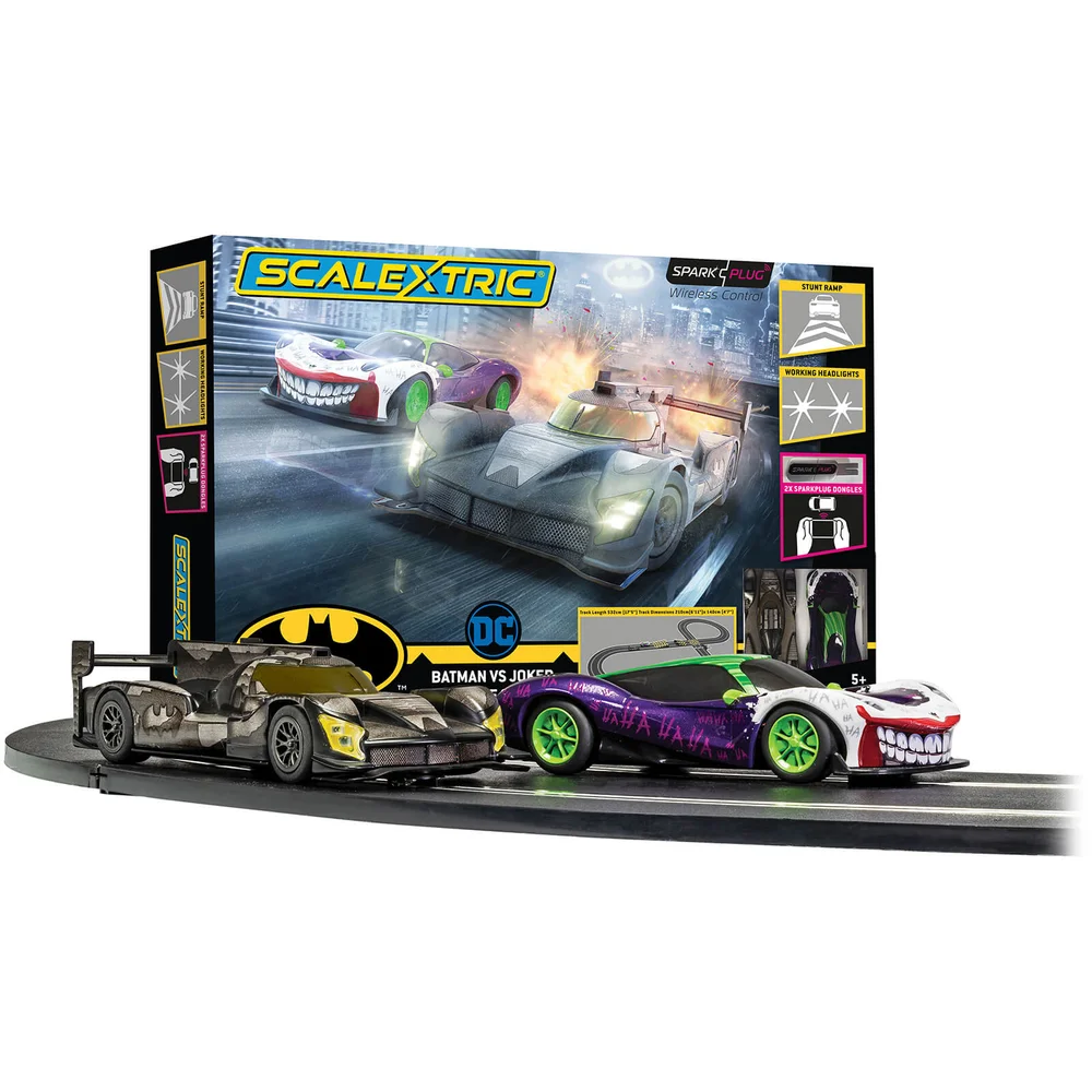 Scalextric bougie Batman vs Joker Race Set Afbeelding 1