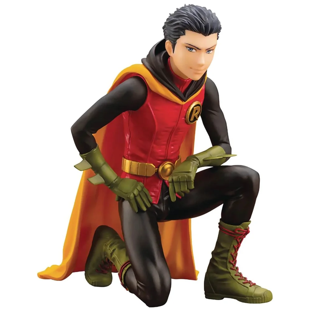 Kotobukiya DC Comics Damian Wayne Robin Ikemen First Edition Beeldje Afbeelding 1