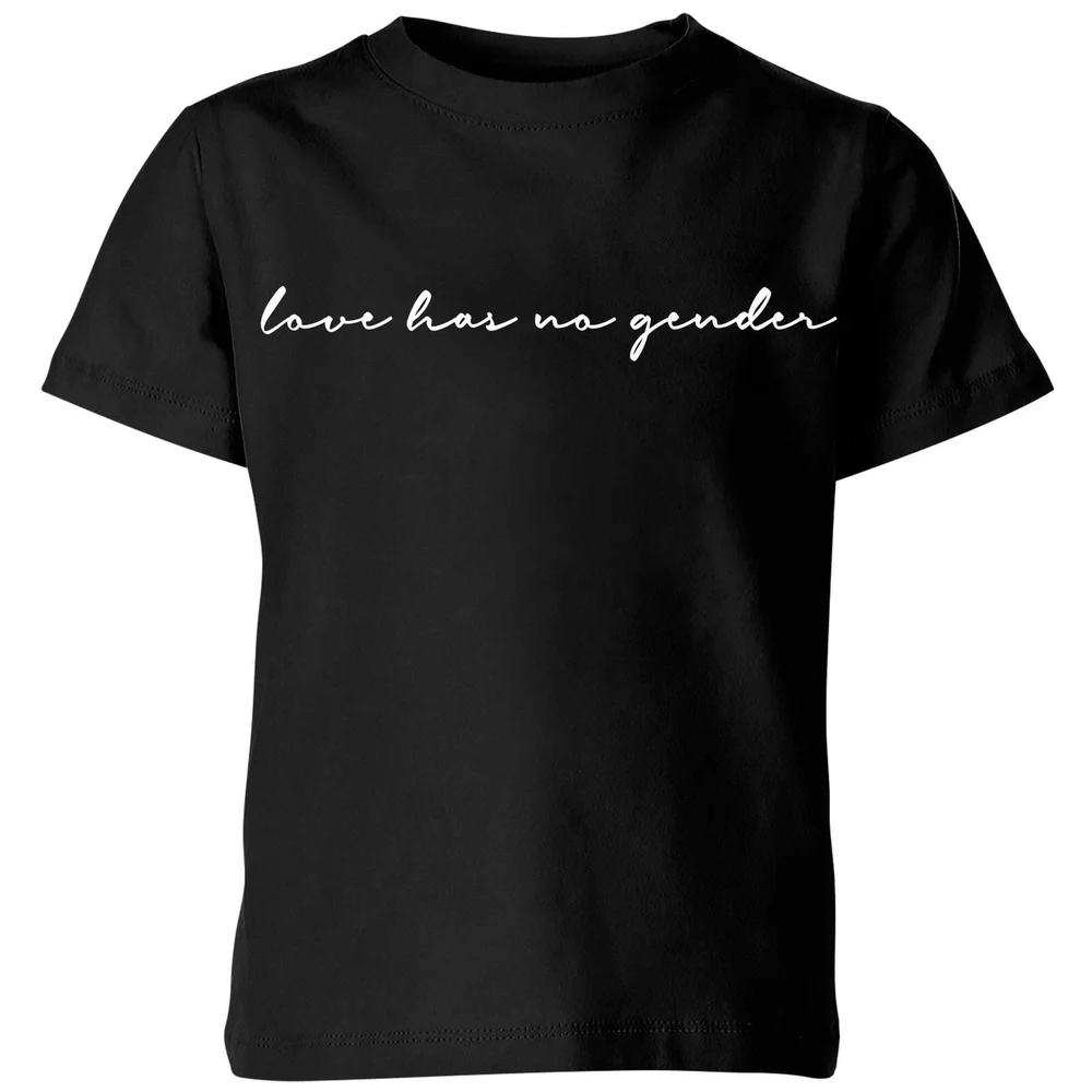 Miss Greedy Love Has No Gender Kids' T-Shirt - Black - 98/104 (3-4 jaar) Afbeelding 1