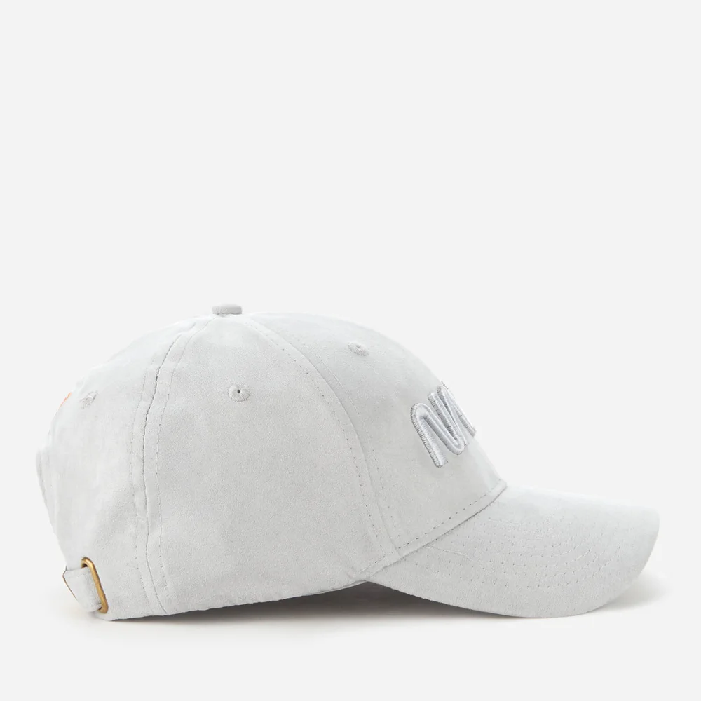 NASA 3D Embroidered Suede Cap - Grey Afbeelding 1