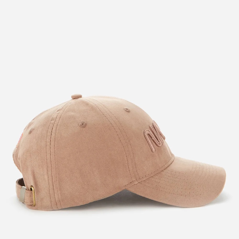 NASA 3D Embroidered Suede Cap - Tan Afbeelding 1
