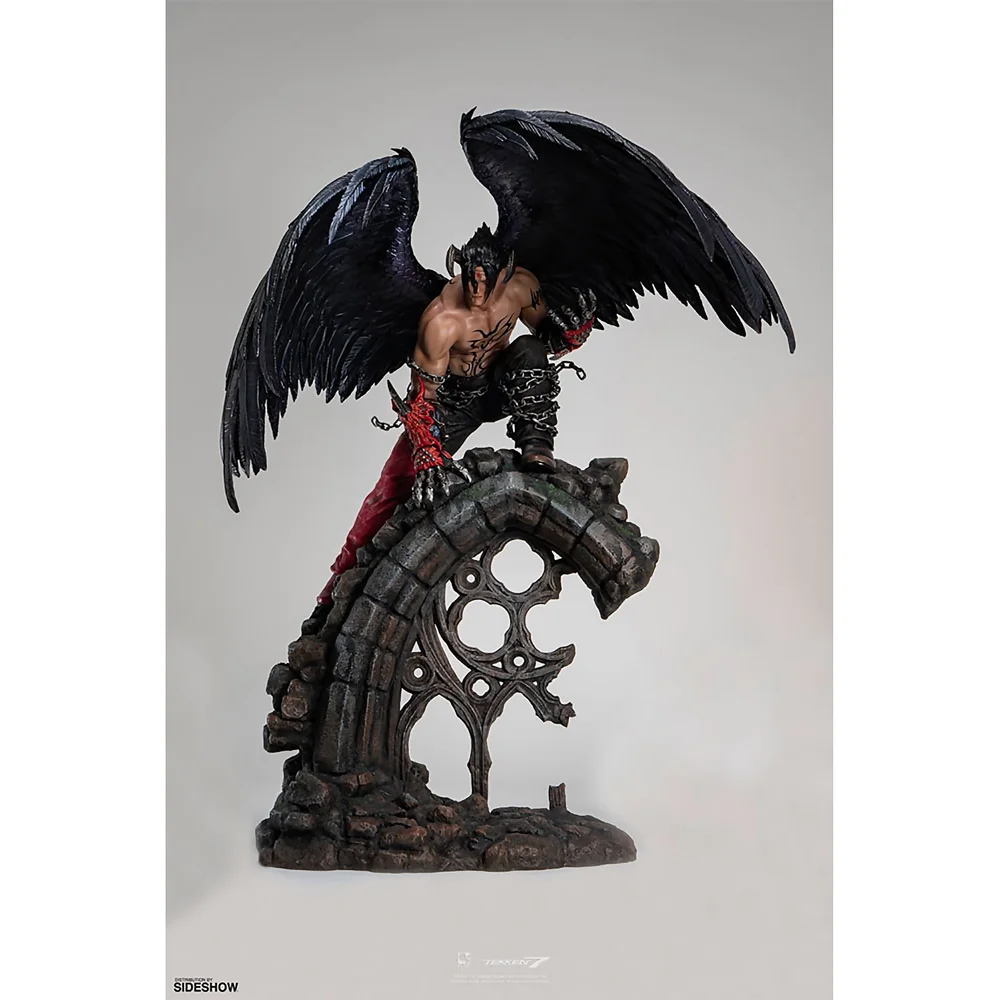 PureArts Tekken Devil Jin 1:4 schaal High-End Limited Edition Beeld Afbeelding 1