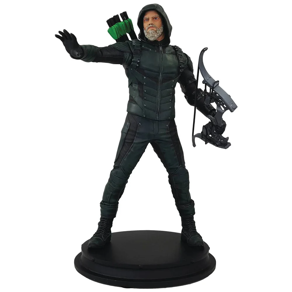 Icon Heroes DC Comics Green Arrow TV Star City 2046 Deluxe Statue Afbeelding 1