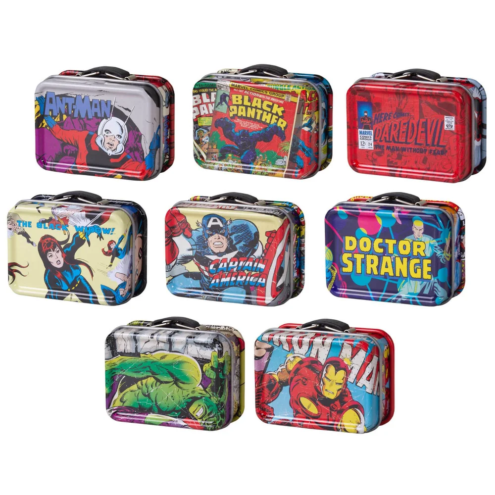 Diamond Select Marvel Tiny Tins Serie 1 Assortiment Afbeelding 1