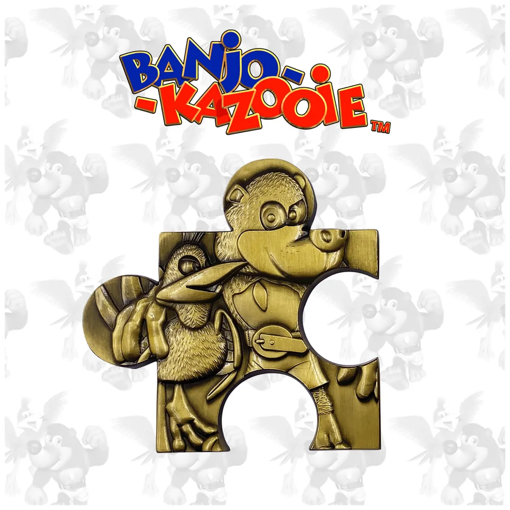 Banjo Kazooie Limited Edition Puzzelstukje - Jiggy Afbeelding 1