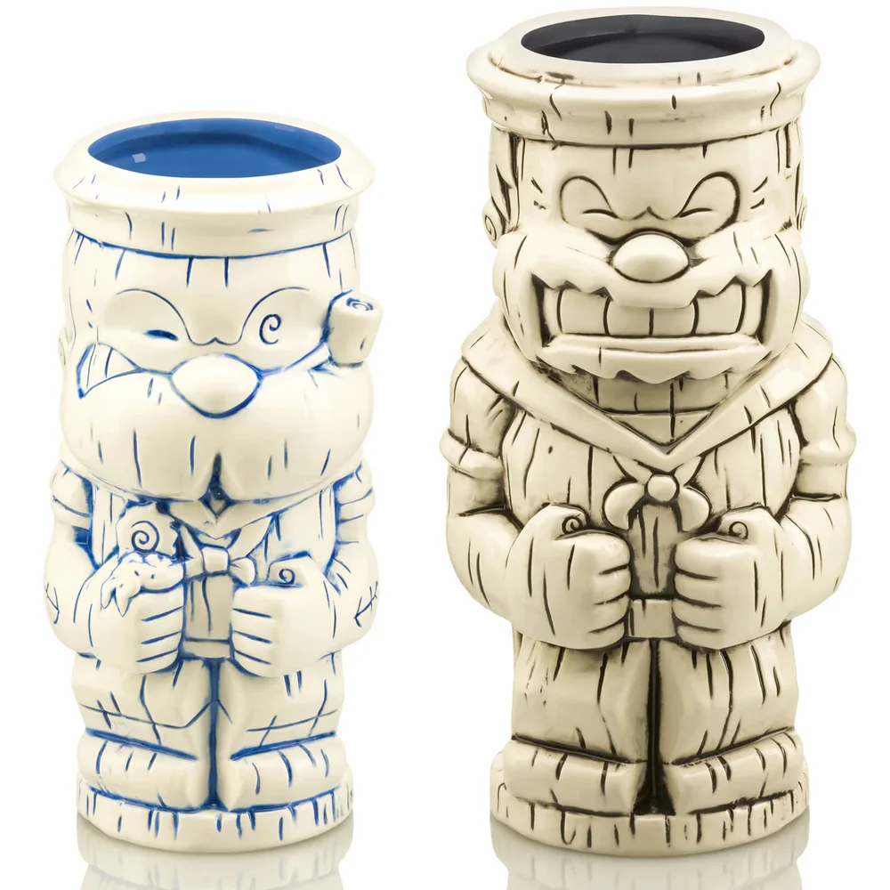 Beeline Creative Popeye Popeye & Bluto 2 Pack Geeki Tiki Afbeelding 1