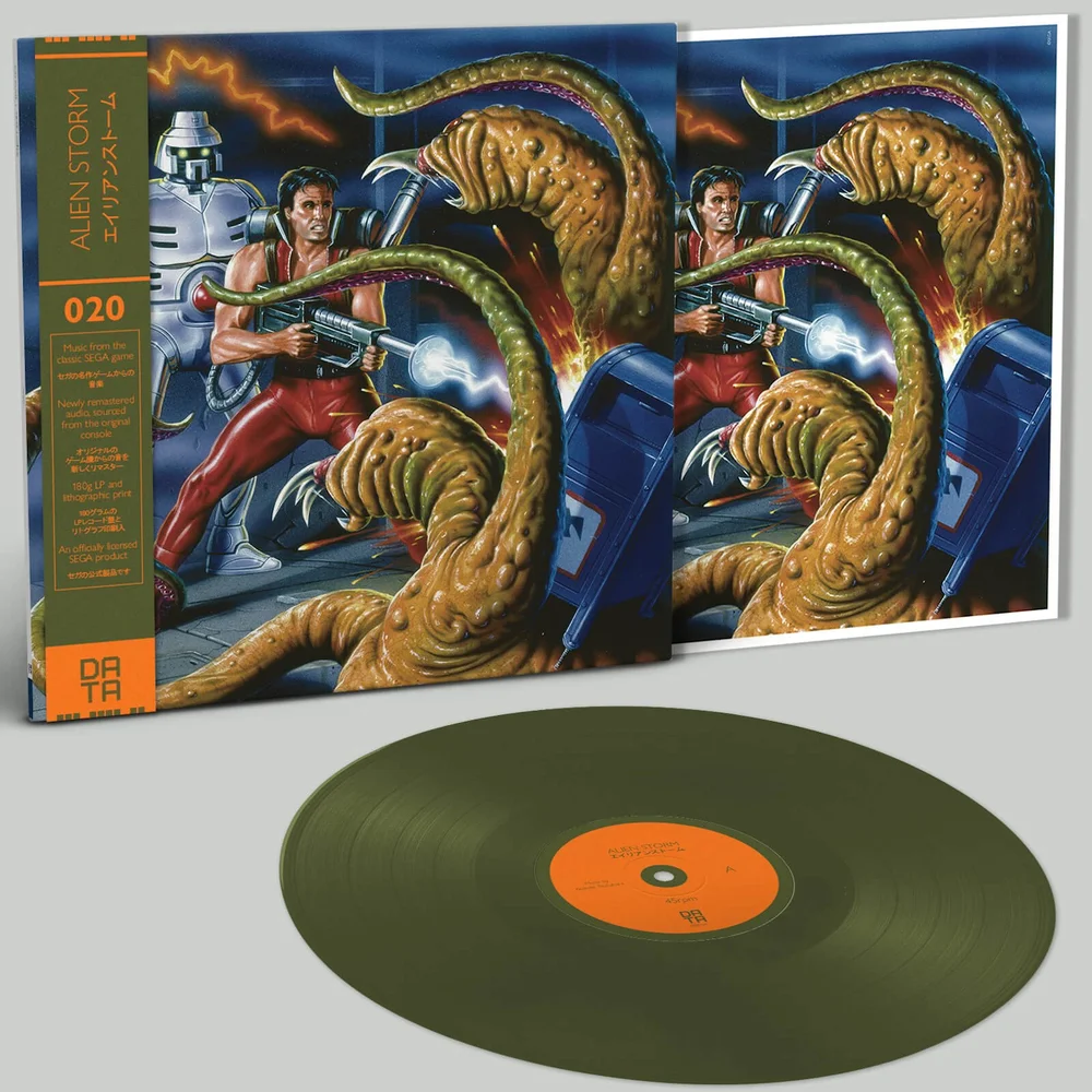 Data Discs - Alien Storm 180g LP (Slime Green) Afbeelding 1