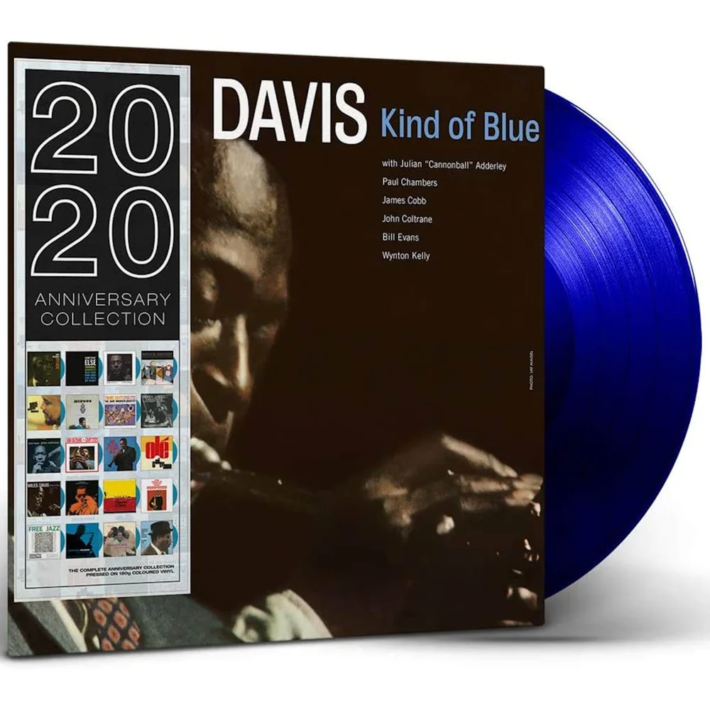 Miles Davis - Kind Of Blue (Blauw Vinyl) LP Afbeelding 1