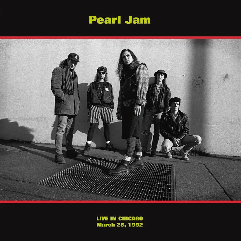 Pearl Jam - Chicago 3/28/92 (Rood Vinyl) LP Afbeelding 1