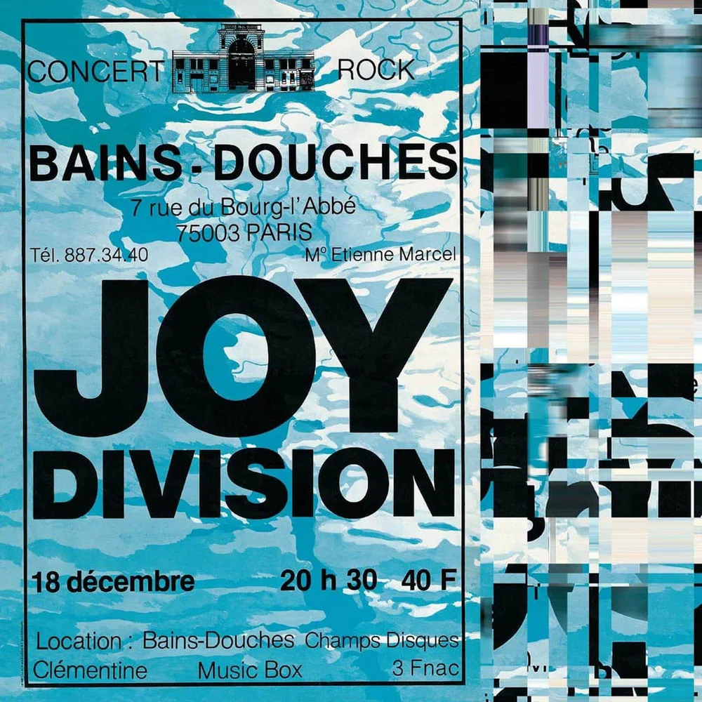 Joy Division - Live in Les Bains Douches / Parijs 18 december 1979 LP Afbeelding 1