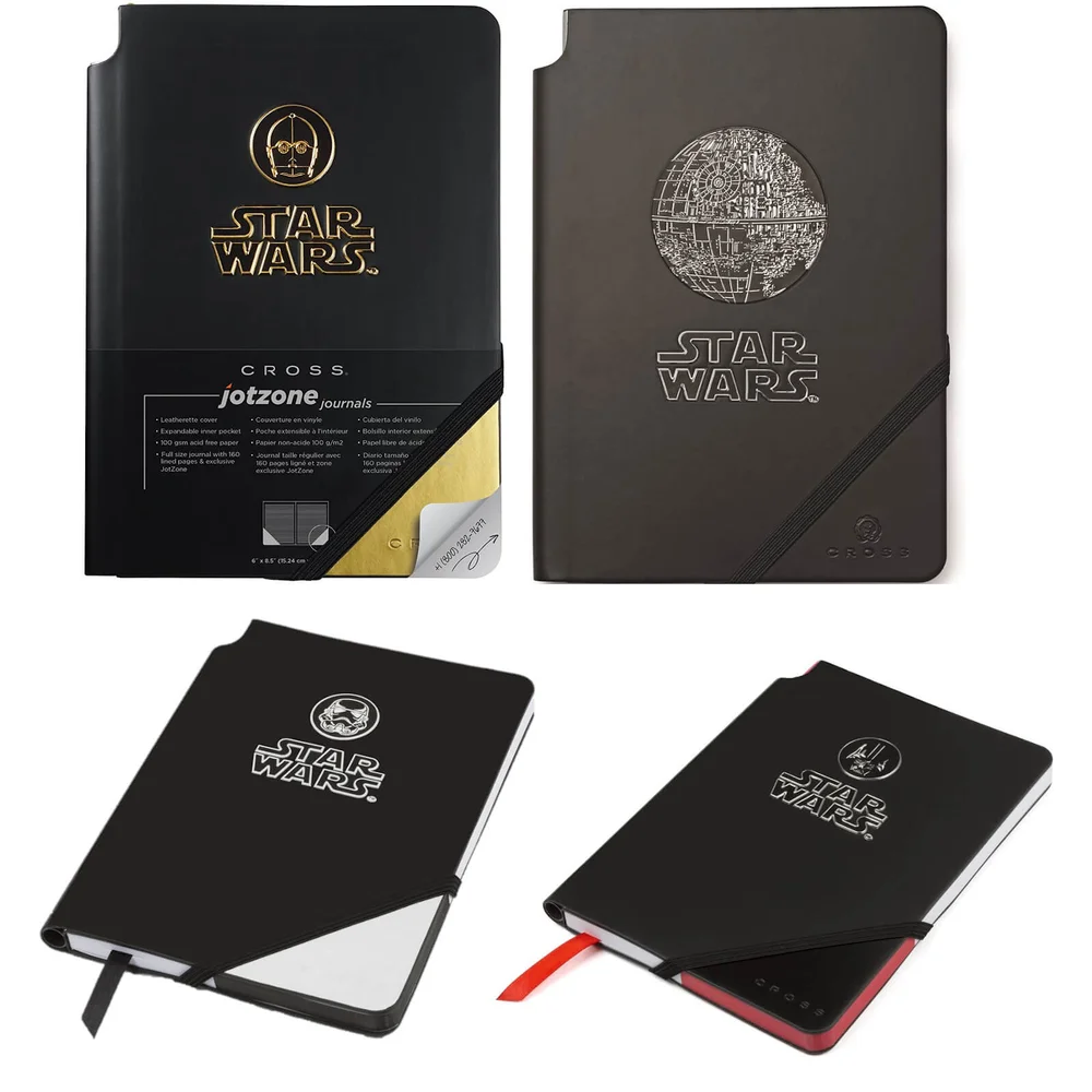 Cross Star Wars A5 Premium Notitieboekjes - Set van 4 Afbeelding 1