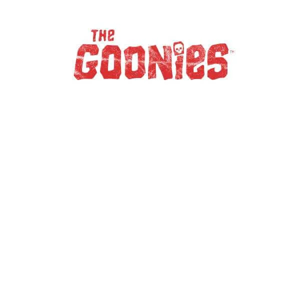 The Goonies Chunk Retro Unisex T-Shirt - Wit / Rood Ringer