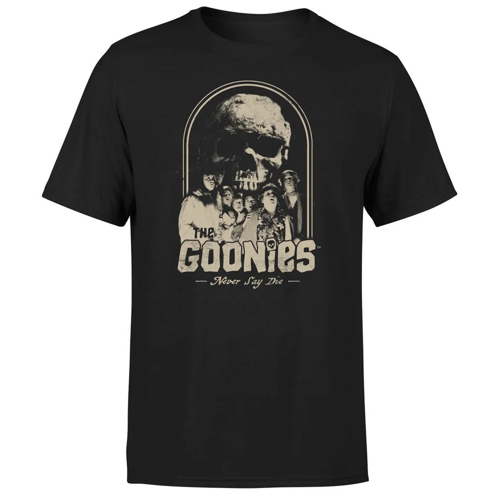 The Goonies Never Say Die Retro Men's T-Shirt - Zwart - S Afbeelding 1