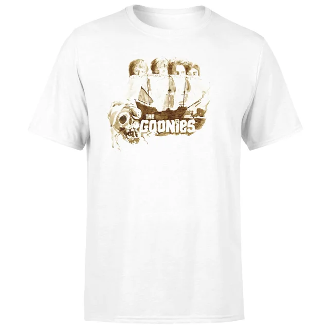 The Goonies Watercolour Men's T-Shirt - Wit