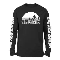 The Goonies Never Say Die Unisex Long Sleeve T-Shirt - Zwart