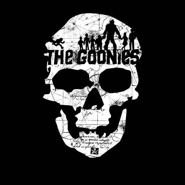 The Goonies Skeleton Key Women's T-Shirt - Zwart