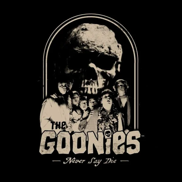The Goonies Never Say Die Retro Women's T-Shirt - Zwart