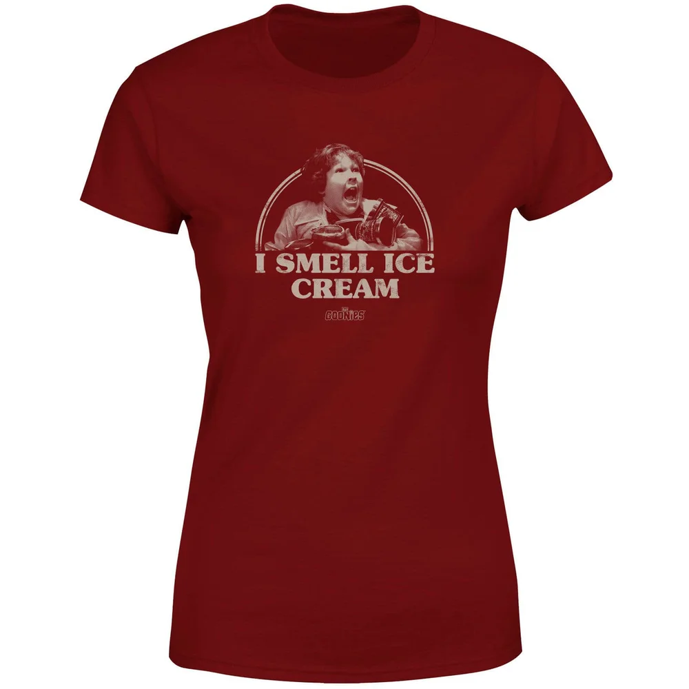 The Goonies I Smell Ice Cream Women's T-Shirt - Bordeaux - S Afbeelding 1