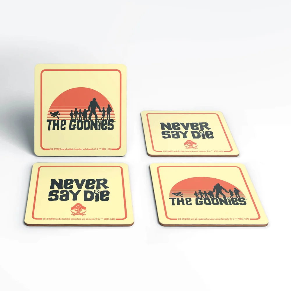 The Goonies Never Say Die Coaster Set Afbeelding 1