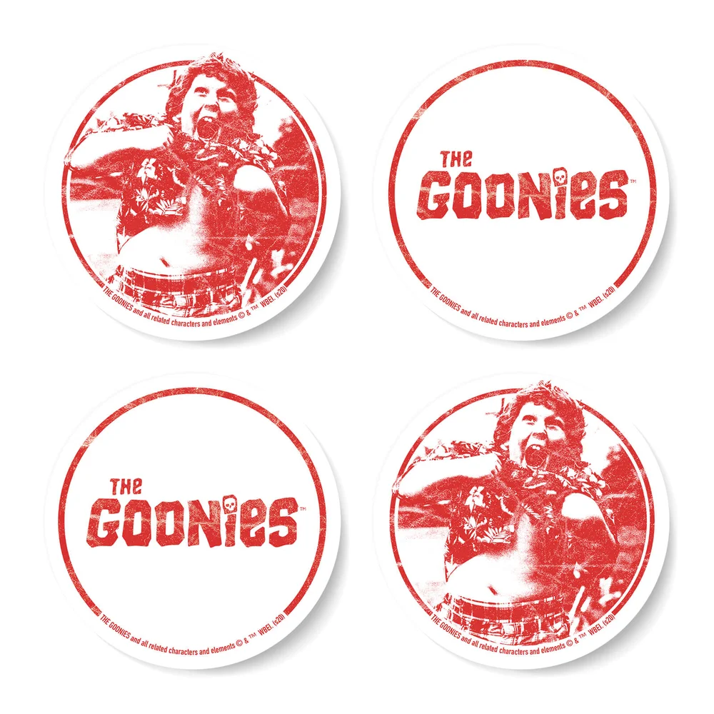 The Goonies Chunk Retro Coaster Set Afbeelding 1