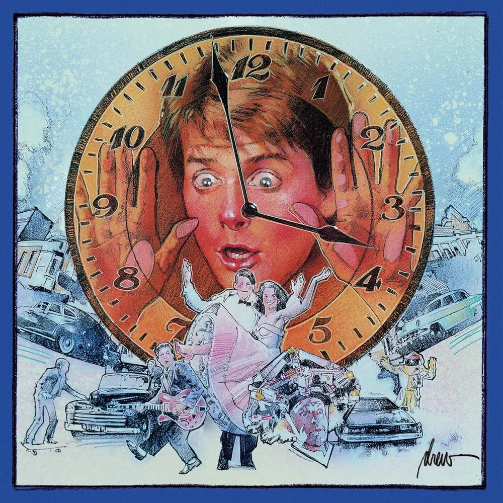 Mondo Back To The Future Original Soundtrack Album Kleur LP Afbeelding 1