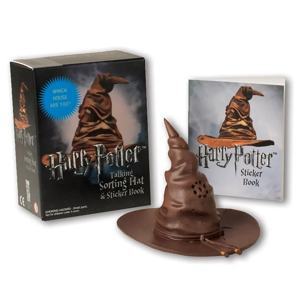 Harry Potter pratende Sorteerhoed en Sticker Boek Afbeelding 1