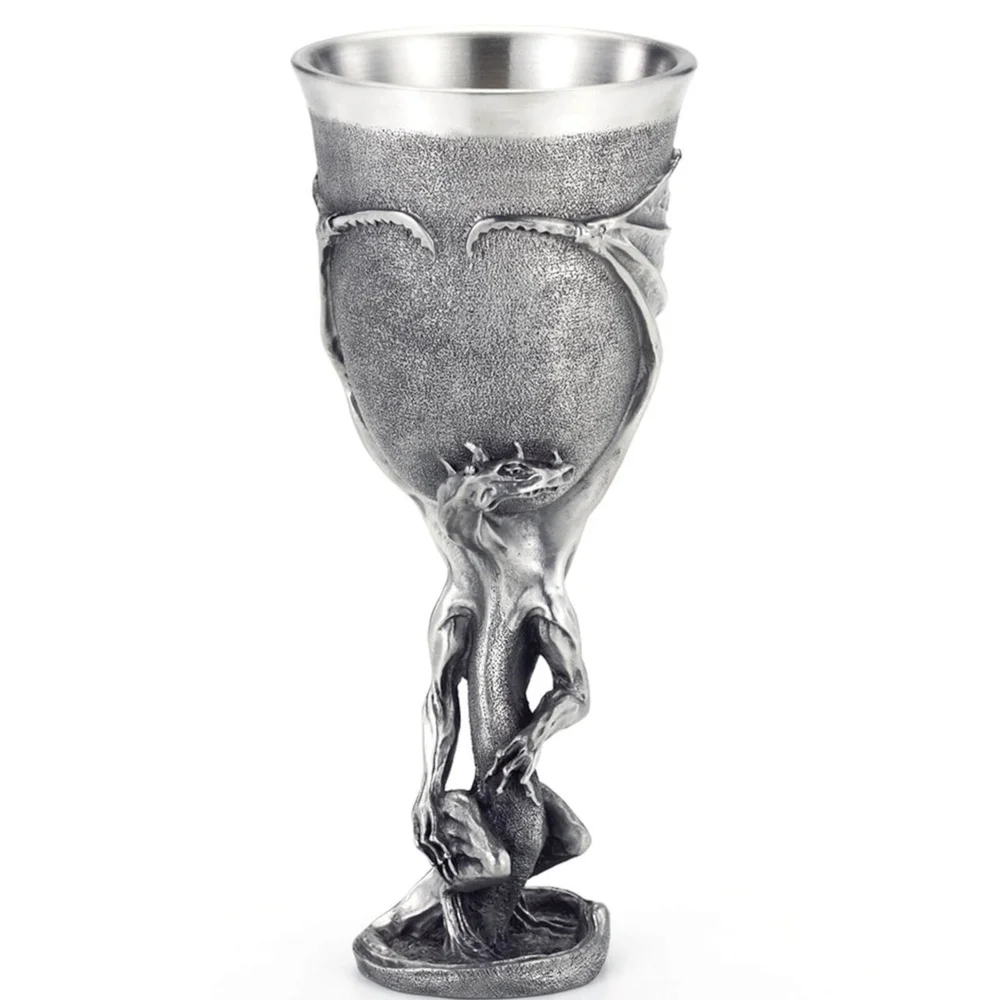 Royal Selangor Lord of the Rings Tinnen Beker - Smaug Afbeelding 1