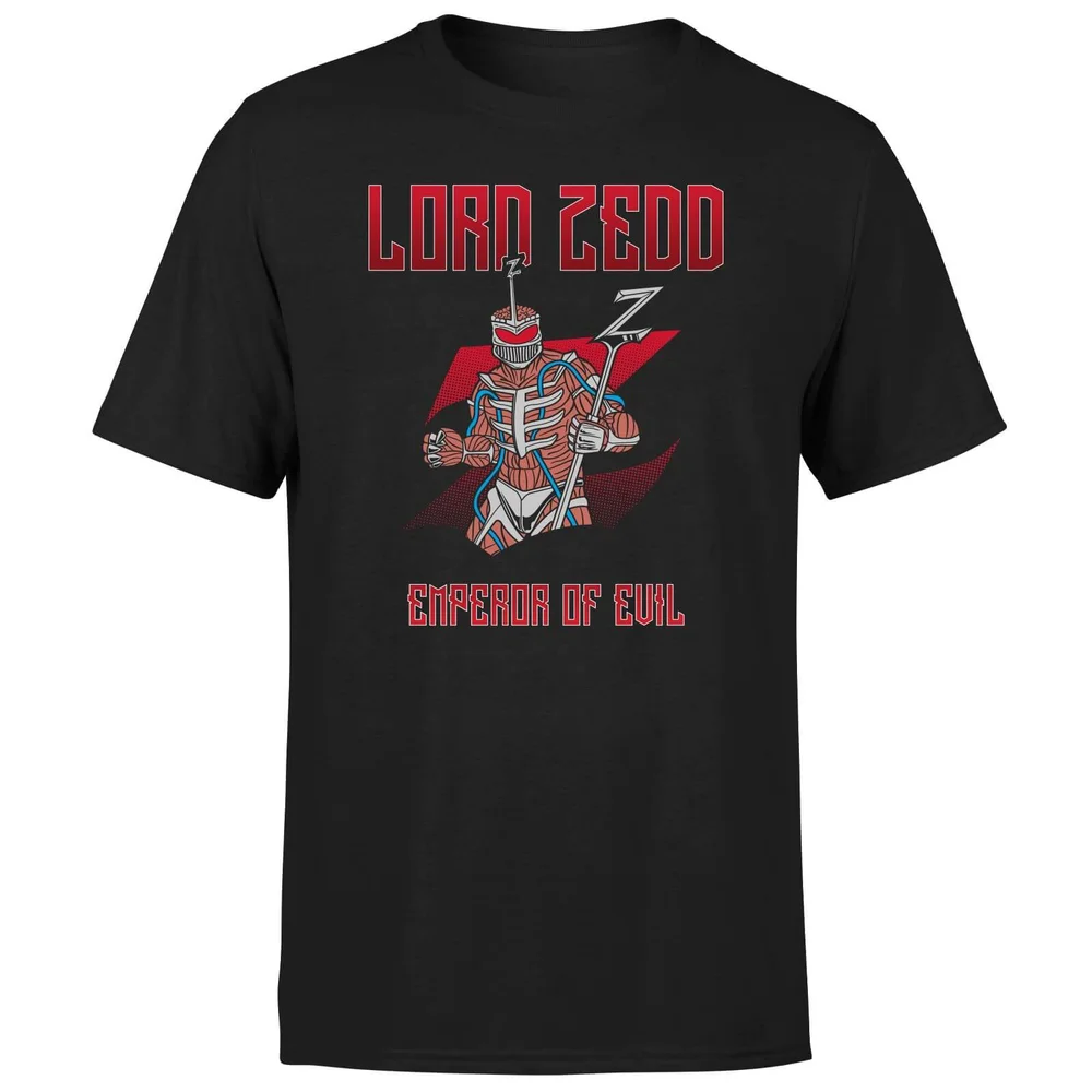 Power Rangers Lord Zedd Men's T-Shirt - Zwart - S Afbeelding 1