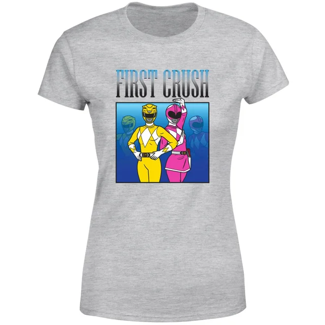 Power Rangers First Crush Women's T-Shirt - Grijs