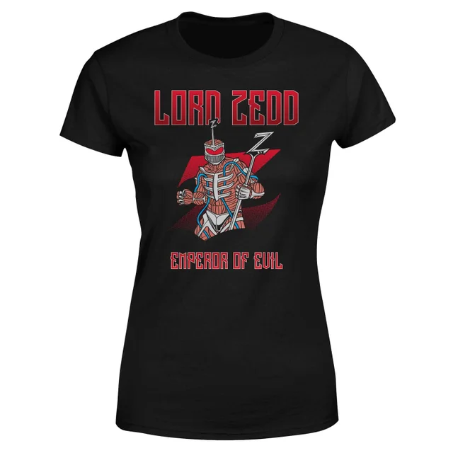 Power Rangers Lord Zedd Women's T-Shirt - Zwart