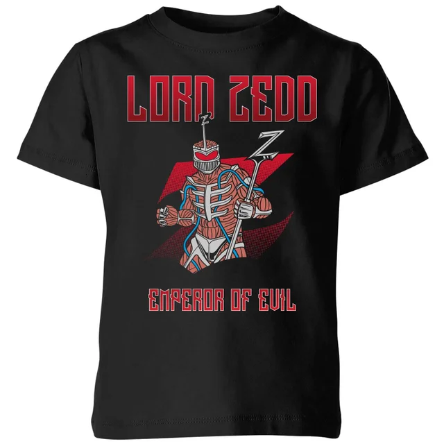 Power Rangers Lord Zedd Kids' T-Shirt - Zwart