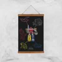 Power Rangers Megazord Giclee Print Giclee Art Print