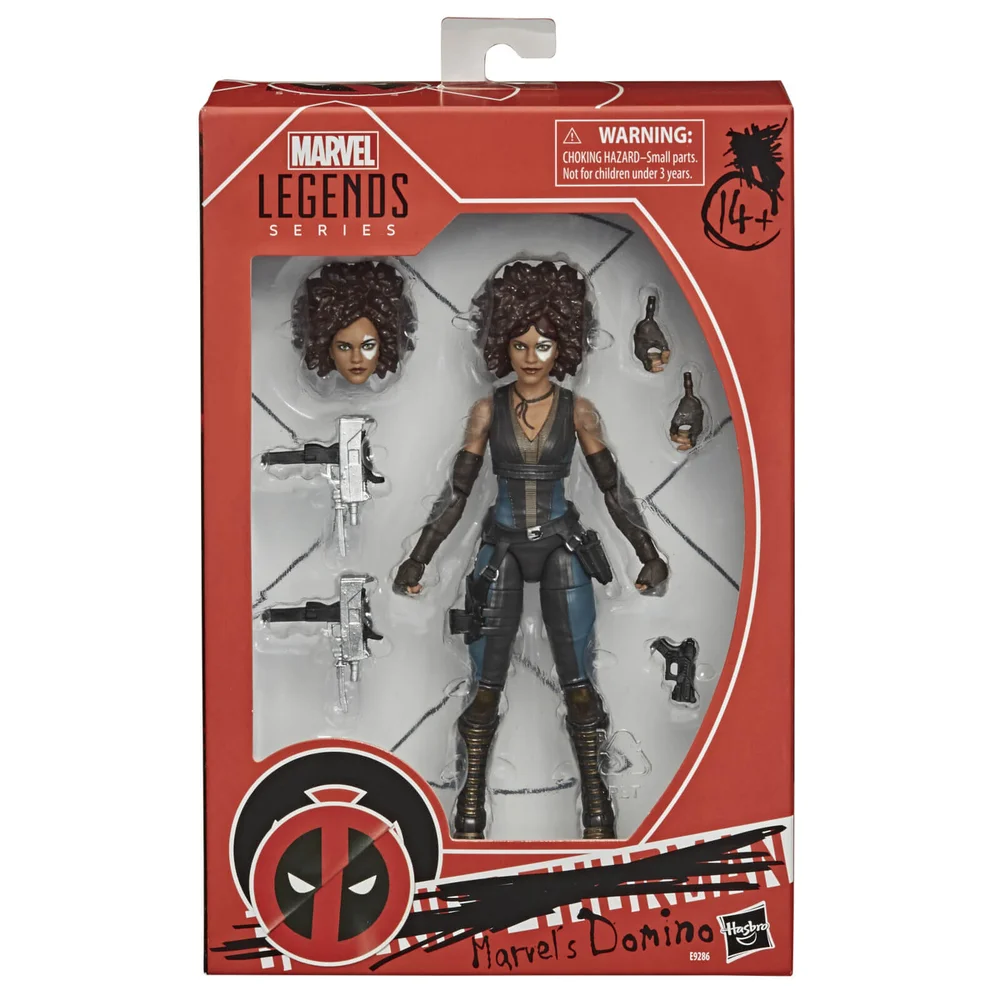 Hasbro Marvel Legends X-Men Domino Actiefiguur Afbeelding 1